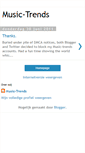 Mobile Screenshot of music--trend.blogspot.com