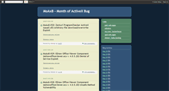 Desktop Screenshot of moaxb.blogspot.com