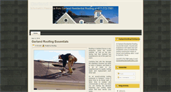 Desktop Screenshot of dallasresidentialroofingguide.blogspot.com