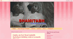 Desktop Screenshot of amitabhbachchanbigb.blogspot.com