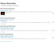Tablet Screenshot of please-remember.blogspot.com