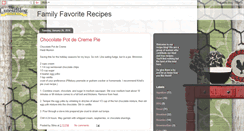 Desktop Screenshot of familyfavoriterecipes.blogspot.com