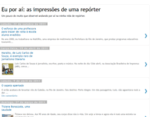 Tablet Screenshot of impressoesdeumareporter.blogspot.com