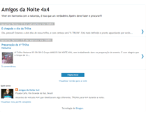 Tablet Screenshot of amigosdanoite4x4.blogspot.com