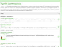 Tablet Screenshot of kymenluomulaakso.blogspot.com