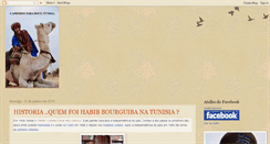 Desktop Screenshot of caminhosparadouztunisia.blogspot.com