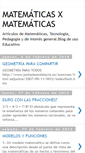 Mobile Screenshot of matematicasxmatematicas.blogspot.com
