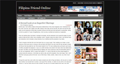 Desktop Screenshot of filipinafriend.blogspot.com