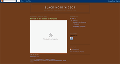 Desktop Screenshot of blackhoodvideos.blogspot.com