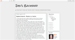 Desktop Screenshot of joelsbackyardposts.blogspot.com