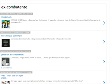 Tablet Screenshot of excombatente.blogspot.com