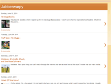 Tablet Screenshot of jabberwarpy.blogspot.com
