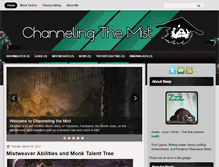 Tablet Screenshot of channelingthemist.blogspot.com