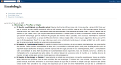 Desktop Screenshot of escatologia1.blogspot.com