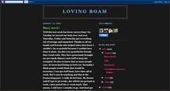 Desktop Screenshot of lovingboam.blogspot.com