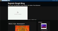 Desktop Screenshot of mysticindia4u.blogspot.com