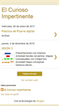 Mobile Screenshot of elcuriosoimpertinente2010.blogspot.com