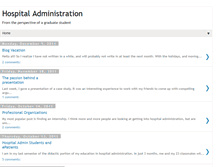 Tablet Screenshot of lifeofahopefulhospitaladministrator.blogspot.com