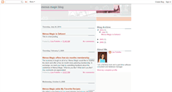 Desktop Screenshot of menusmagic.blogspot.com