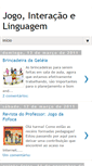 Mobile Screenshot of jogointeracaoelinguagem.blogspot.com
