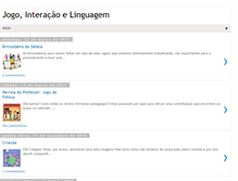 Tablet Screenshot of jogointeracaoelinguagem.blogspot.com