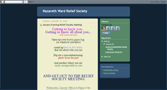 Desktop Screenshot of nazarethwardreliefsociety.blogspot.com