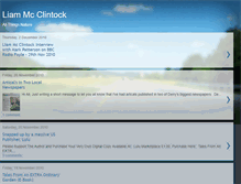 Tablet Screenshot of liammcclintock.blogspot.com