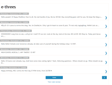 Tablet Screenshot of e-threes.blogspot.com