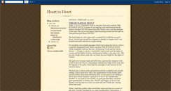 Desktop Screenshot of judyhearttoheart.blogspot.com