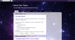 Desktop Screenshot of ideosdevteam.blogspot.com