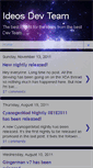Mobile Screenshot of ideosdevteam.blogspot.com