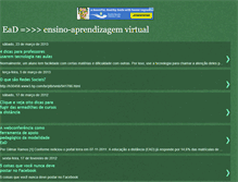 Tablet Screenshot of ensinovirtual-ead.blogspot.com