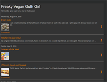 Tablet Screenshot of freakyvegangothgirl.blogspot.com