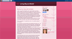 Desktop Screenshot of livingbeyondbelief.blogspot.com