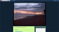 Desktop Screenshot of chipangara.blogspot.com