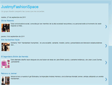 Tablet Screenshot of justmyfashionspace.blogspot.com