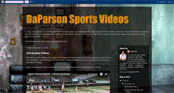 Desktop Screenshot of daparsonsportsvideos.blogspot.com