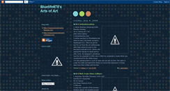 Desktop Screenshot of bluelife678sartsofart.blogspot.com