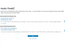Tablet Screenshot of muzic-freakz.blogspot.com
