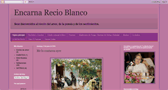 Desktop Screenshot of encarnarecio.blogspot.com