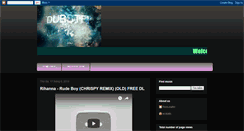 Desktop Screenshot of downloaddubstep.blogspot.com