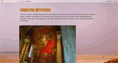 Desktop Screenshot of christusinnobis.blogspot.com