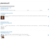 Tablet Screenshot of planetcecil.blogspot.com