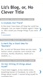 Mobile Screenshot of lizreader.blogspot.com
