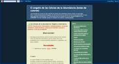 Desktop Screenshot of celulasabundancia.blogspot.com