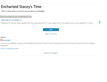 Tablet Screenshot of enchantedstaceystime.blogspot.com
