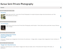 Tablet Screenshot of kursusphotography.blogspot.com