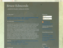 Tablet Screenshot of bruceedmonds.blogspot.com