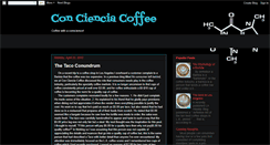 Desktop Screenshot of concienciacoffee.blogspot.com