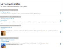 Tablet Screenshot of laviagradelmotor.blogspot.com